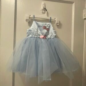 Hello Kitty Light Blue Tutu Girls Dress
